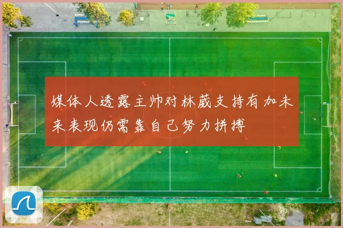 媒体人透露主帅对林葳支持有加未来表现仍需靠自己努力拼搏